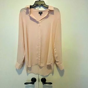 Mossimo Light Pink Blouse